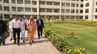 HH Swamiji tours the IIM Jammu Campus (14th March 2026)